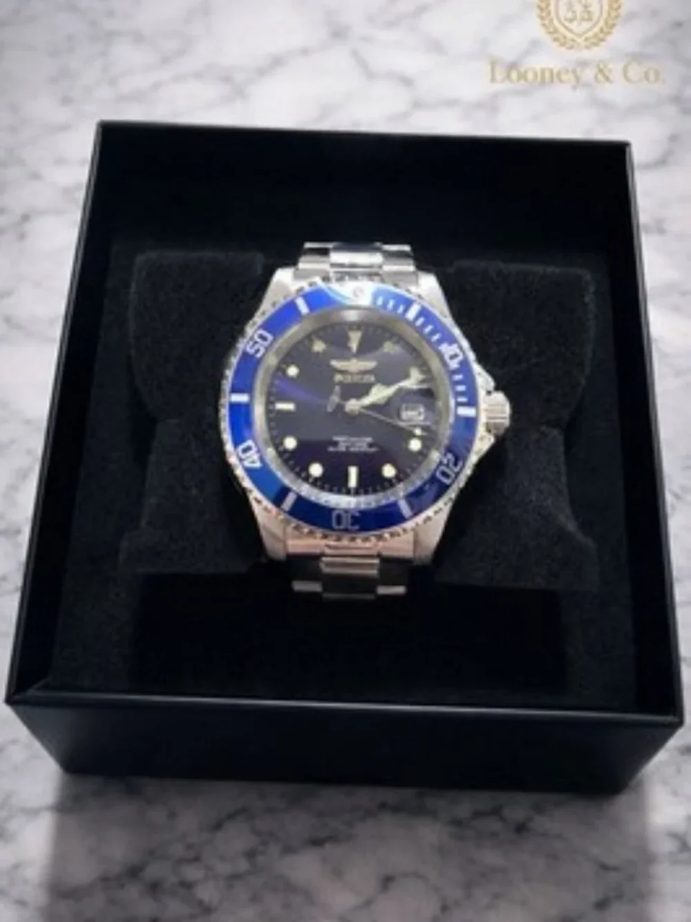 Invicta Pro Diver Men's Watch 40mm - Blue/Silver